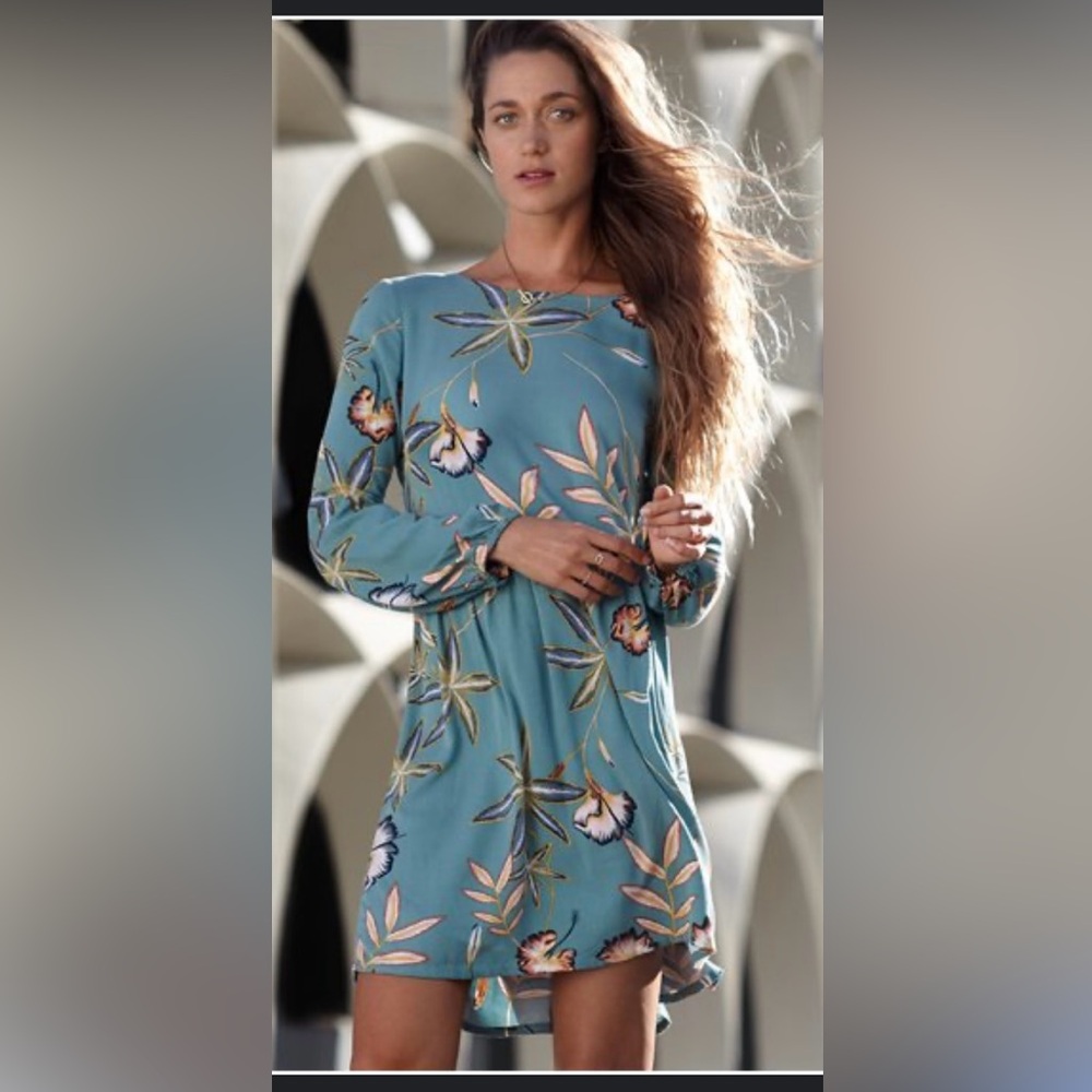 Roxy Lightweight Long Sleeve Dress